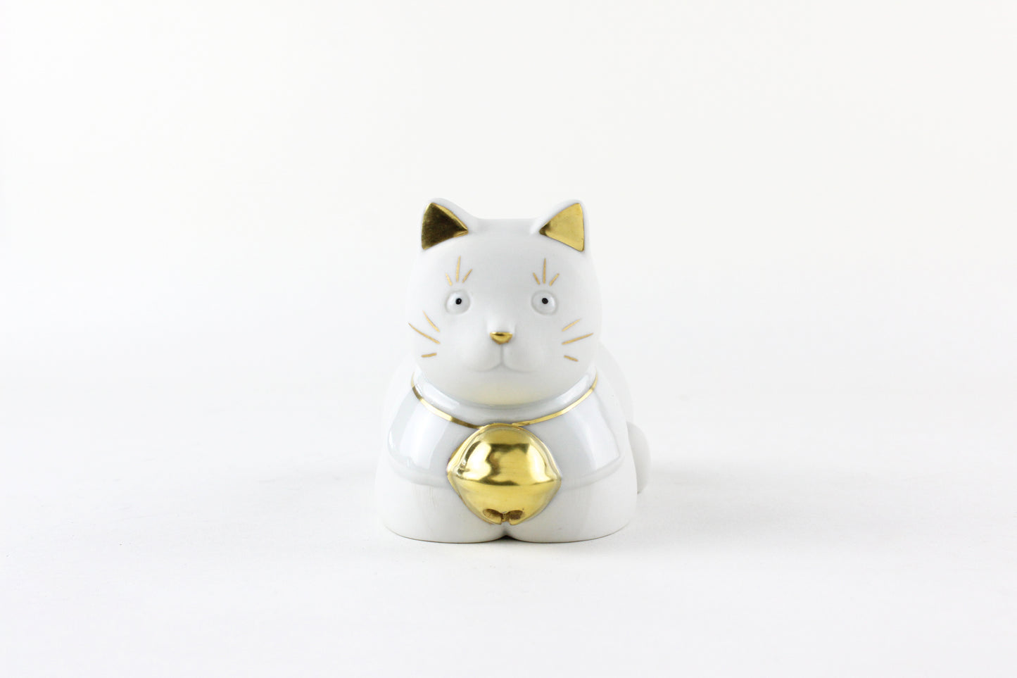 ちょうえもん座猫 金白