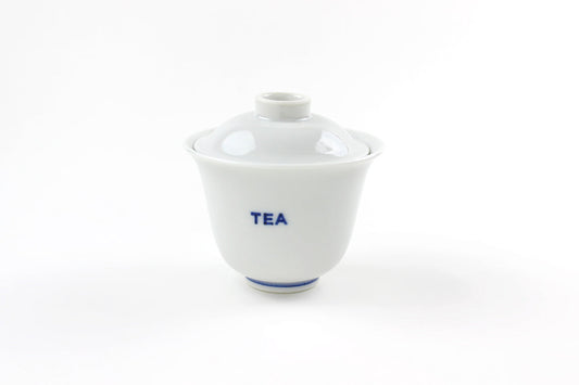 蓋碗 白“TEA字”