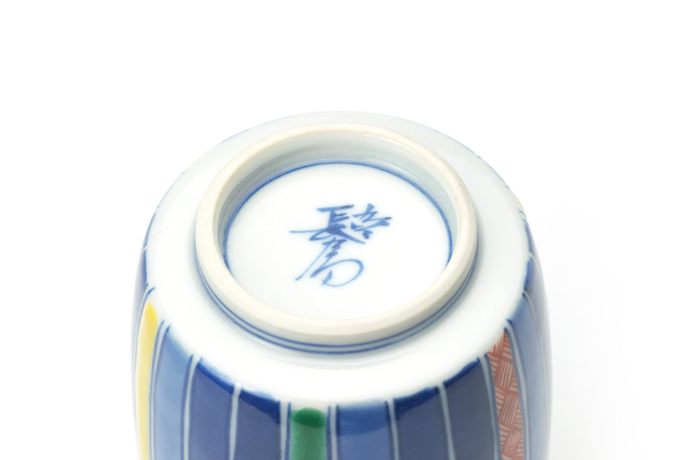 湯呑 線文