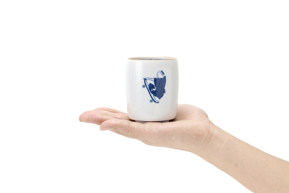 湯呑 笛吹 スケボー