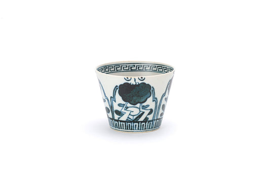 蕎麦猪口大事典 髭花文