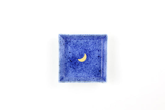 薑会 角小皿 月光