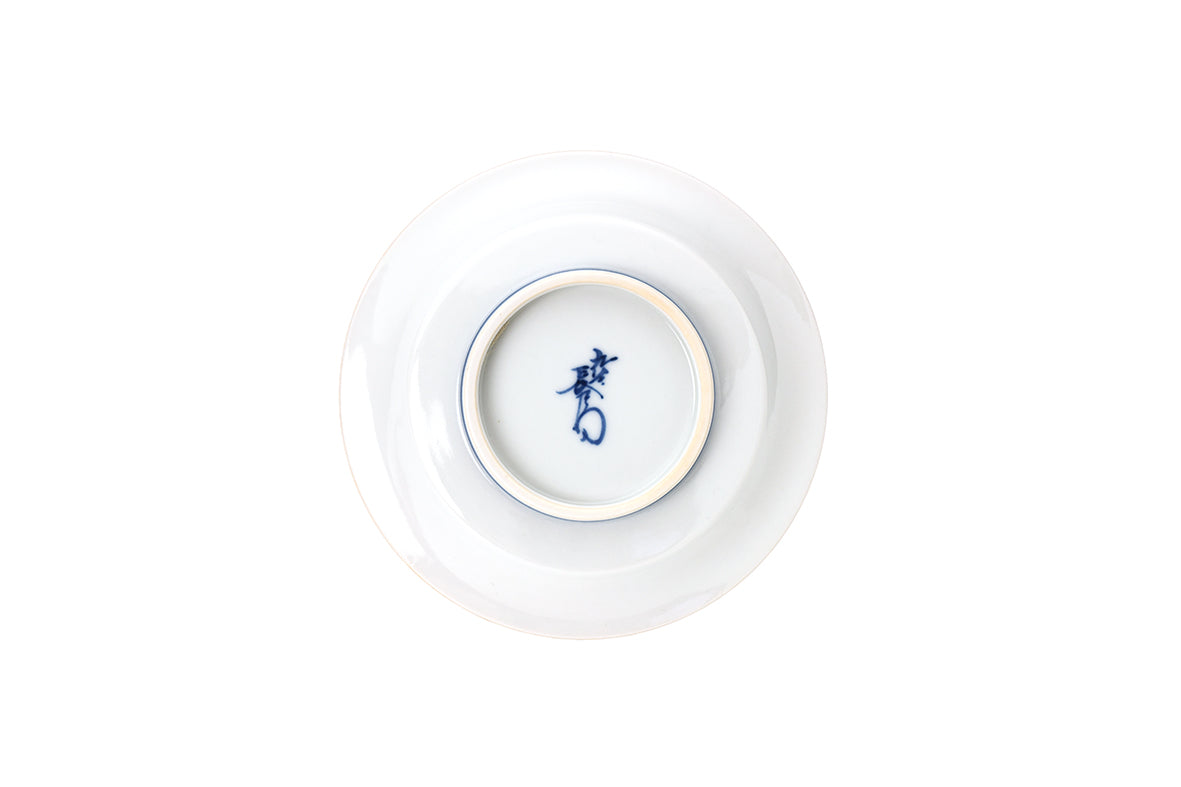 四寸平皿 寿福老 – 上出長右衛門窯オンラインショップ