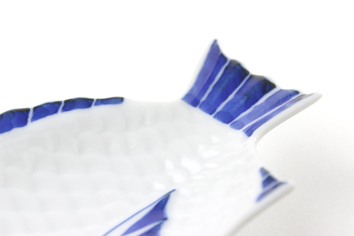 魚皿 染付 – 上出長右衛門窯オンラインショップ