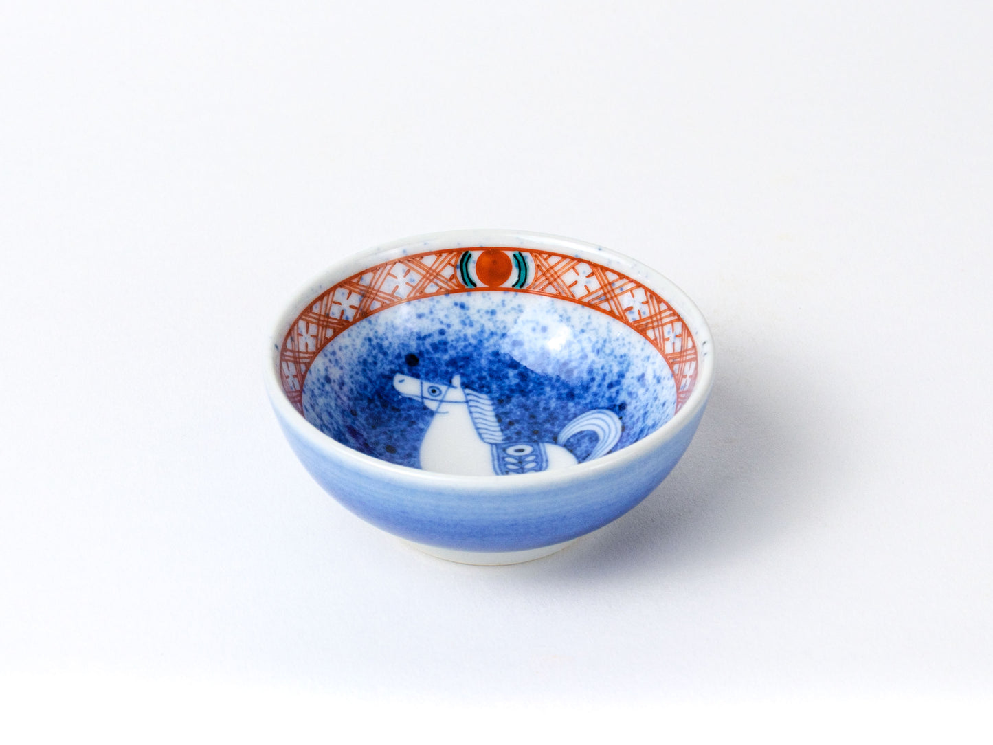 干支盃 吹墨 午