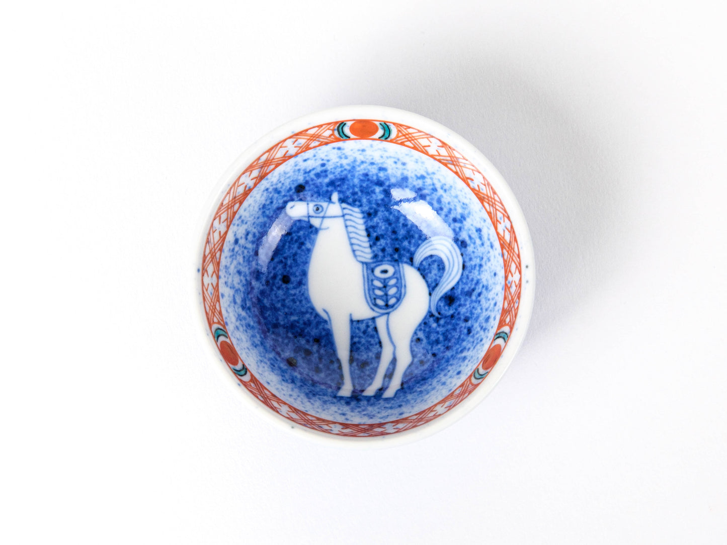 干支盃 吹墨 午