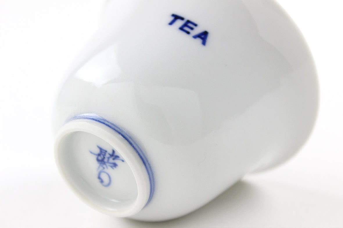 蓋碗 白“TEA字” – 上出長右衛門窯オンラインショップ