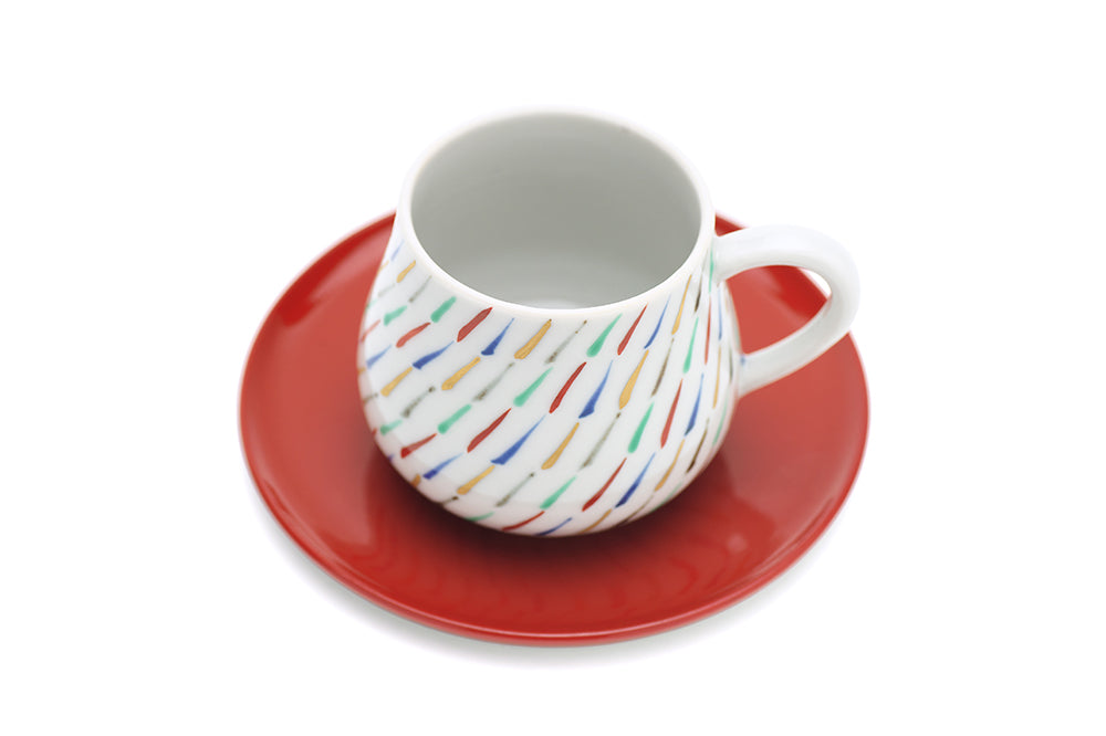 カップ&ソーサー(蓋あり) ののはら – 上出長右衛門窯 カップ&ソーサー(蓋あり) ののはら – 上出長右衛門窯